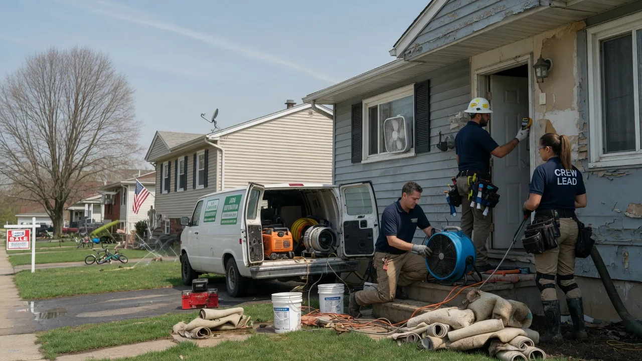 Flood Cleanup in Ottawa Lake, MI near me