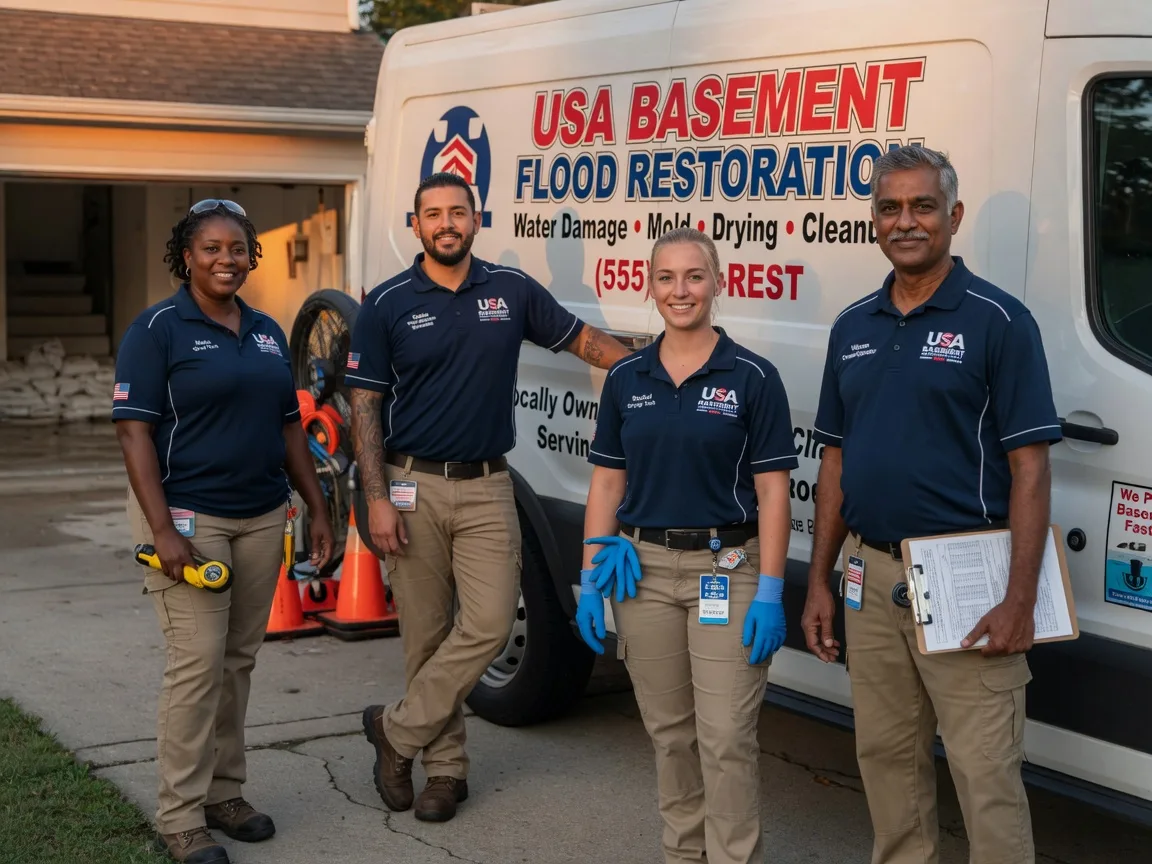 Basement Flood Cleanup company in Ottawa Lake, MI